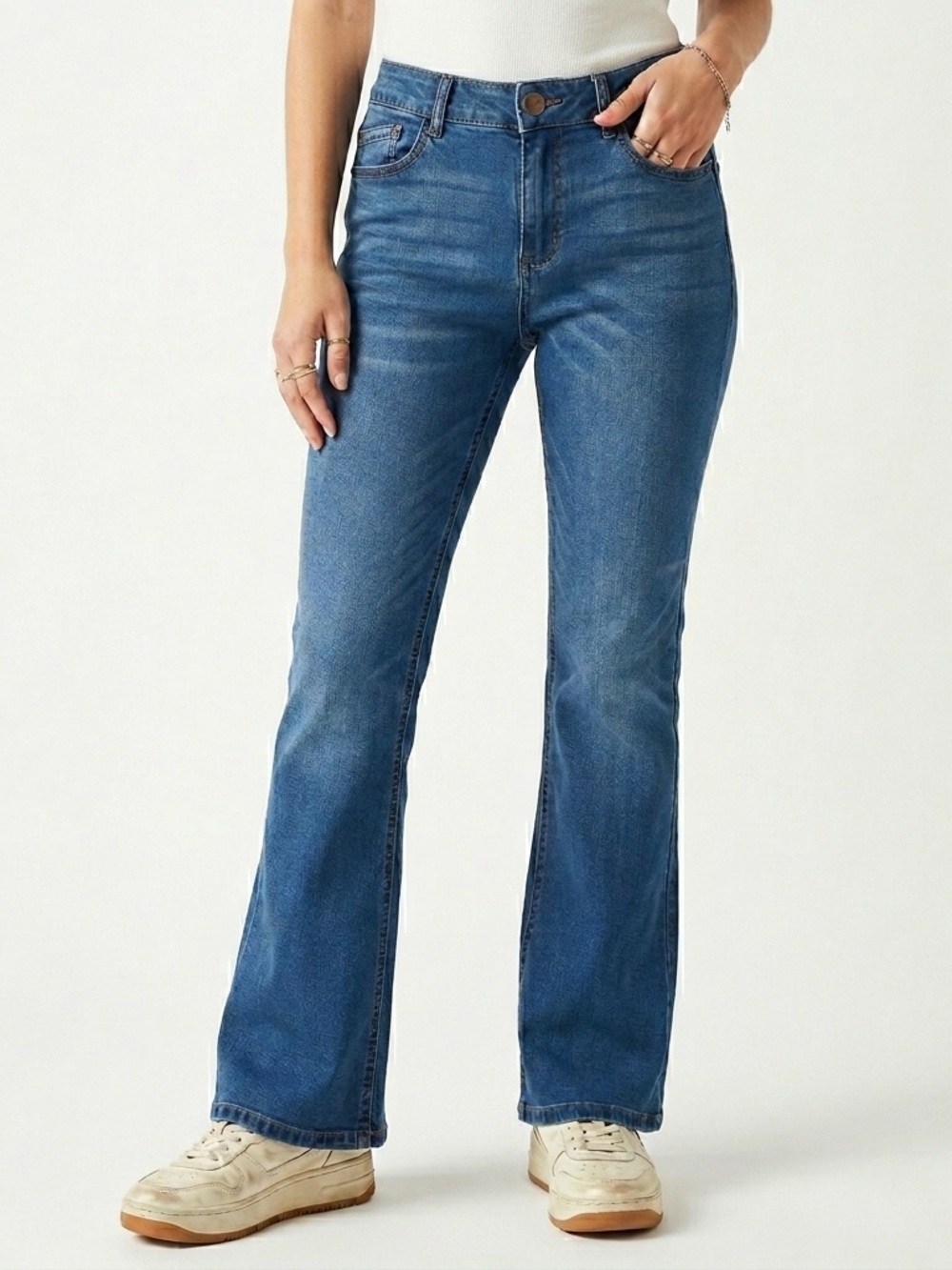 Democracy Absolution Bootcut Stretch Jeans Blue 8P
